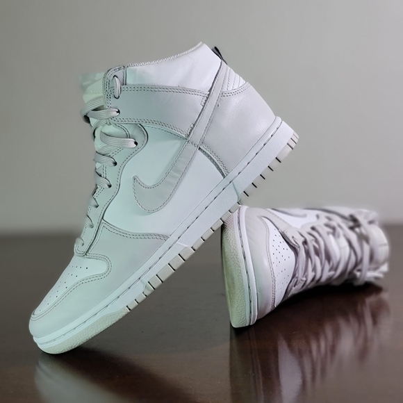 Nike | Shoes | Nike Dunk High Vast Gray White Shoes Womens Size Dd1399100  Leather | Poshmark